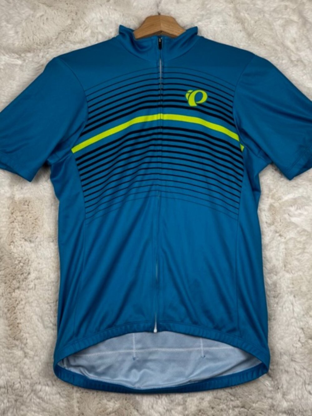 Pearl Izumi Select LTD Cycling Jersey Men’s Small Atomic Blue Diffuse 3 Pocket